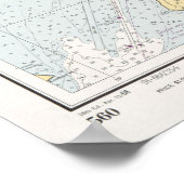 Poster Vintage Map of the Potomac River (1968) (Coin)