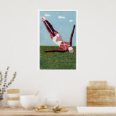 Poster Vintage Matchbox Print, White Swimsuit, Eastern (Cuisine)