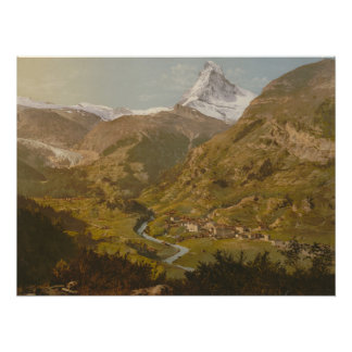 Poster Vintage Matterhorn