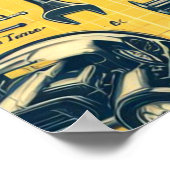 Poster Vintage Mechanic Pin-up (Coin)