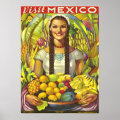 Poster vintage mexicain (Devant)