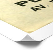 Poster vintage Mexico Beach Travel (Coin)