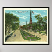 Poster Vintage Milwaukee (Devant)
