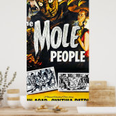 Poster Vintage Mole People Horror Movie (Cuisine)