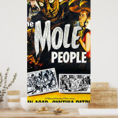 Poster Vintage Mole People Horror Movie (Cuisine)