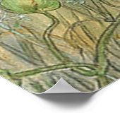 Poster Vintage, Molly Brett Nature Art Bird, souris (Coin)