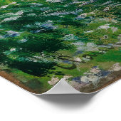 Poster Vintage Monet 1879 Plum Trees (Coin)