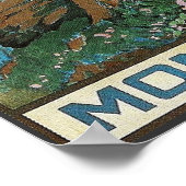 Poster Vintage Mont St. Odile Travel (Coin)