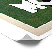 Poster Vintage Montecatini annonce de voyage italienne (Coin)