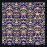 Poster Vintage motif floral, William Morris<br><div class="desc">William Morris (24 mars 1834 - 3 octobre 1896) était un designer textile britannique, poète, romancier, traducteur et militant socialiste associé au British Arts and Crafts Movement. Il a contribué de façon importante à la renaissance des arts textiles traditionnels britanniques et des méthodes de production. Ses contributions littéraires ont contribué...</div>