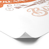 Poster Vintage Motivational Joyeux voeux d'anniversaire (Coin)