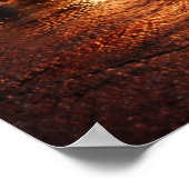 Poster Vintage Motorcycle & American Diner (Coin)