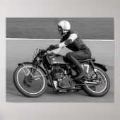 Poster vintage Motorcycle Racing (Devant)