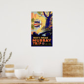 Poster Vintage Murray Trip Australie Voyage (Cuisine)