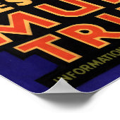 Poster Vintage Murray Trip Australie Voyage (Coin)