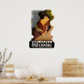 Poster vintage Nantucket MA (Cuisine)