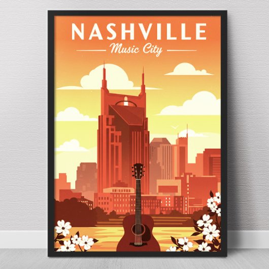 Poster Vintage Nashville