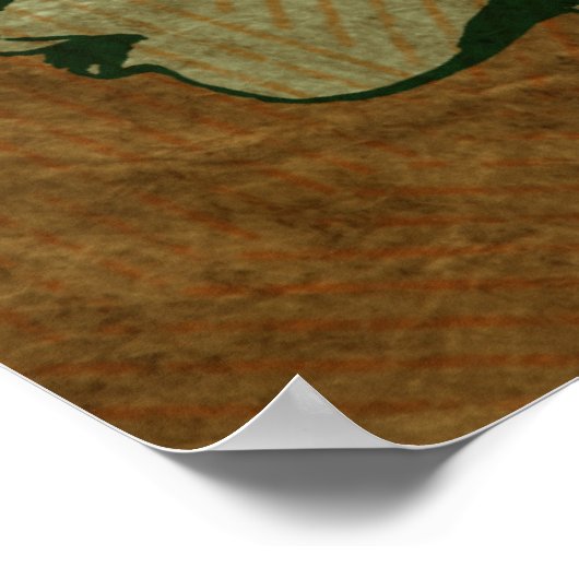 Poster Vintage naturel (Coin)