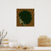 Poster Vintage naturel (Cuisine)