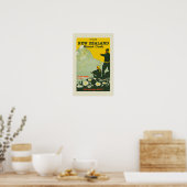 Poster vintage néo-zélandais (Cuisine)