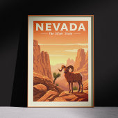 Poster Vintage Nevada