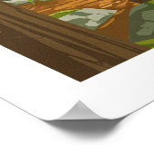 Poster Vintage New Hampshire (Coin)