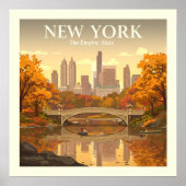 Poster Vintage New York (Devant)