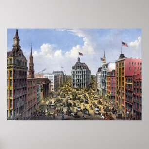 Poster Vintage New York