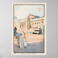 Poster vintage New York City
