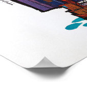 Poster vintage New York City (Coin)