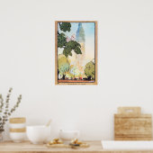 Poster vintage New York City (Cuisine)