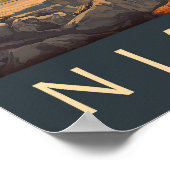 Poster Vintage Niagara Falls Travel (Coin)