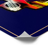 Poster vintage Nightlife de Nashville (Coin)