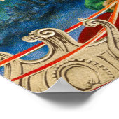 Poster Vintage Noël (Coin)