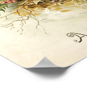 Poster Vintage Noël Blackbird 1908 (Coin)