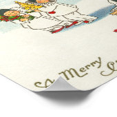 Poster Vintage Noël drôle (Coin)