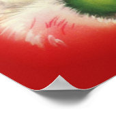 Poster Vintage Noël Père Noël (Coin)