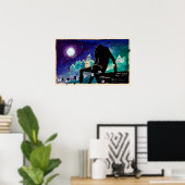 Poster Vintage Nosferatu (Bureau à domicile)