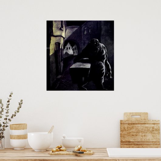 Poster Vintage Nosferatu (Cuisine)