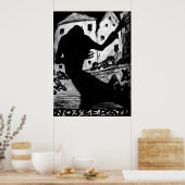 Poster Vintage Nosferatu (Cuisine)