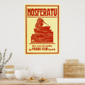 Poster Vintage Nosferatu (Cuisine)
