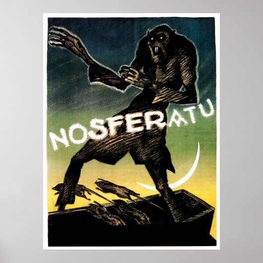 Poster Vintage Nosferatu Australie (Devant)