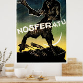 Poster Vintage Nosferatu Australie (Cuisine)