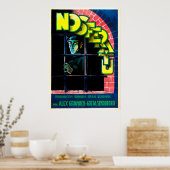 Poster Vintage Nosferatu espagnol (Cuisine)