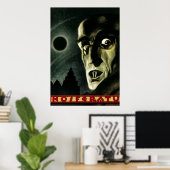 Poster Vintage Nosferatu Promo Art (Bureau à domicile)