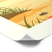 Poster Vintage Oceanside California (Coin)