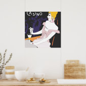 Poster vintage Odeon Casino (Cuisine)