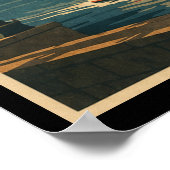 Poster Vintage Ottawa Canada Travel (Coin)