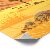 Poster Vintage Palmdale California (Coin)