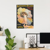 Poster vintage par Katharine Roland (Bureau à domicile)